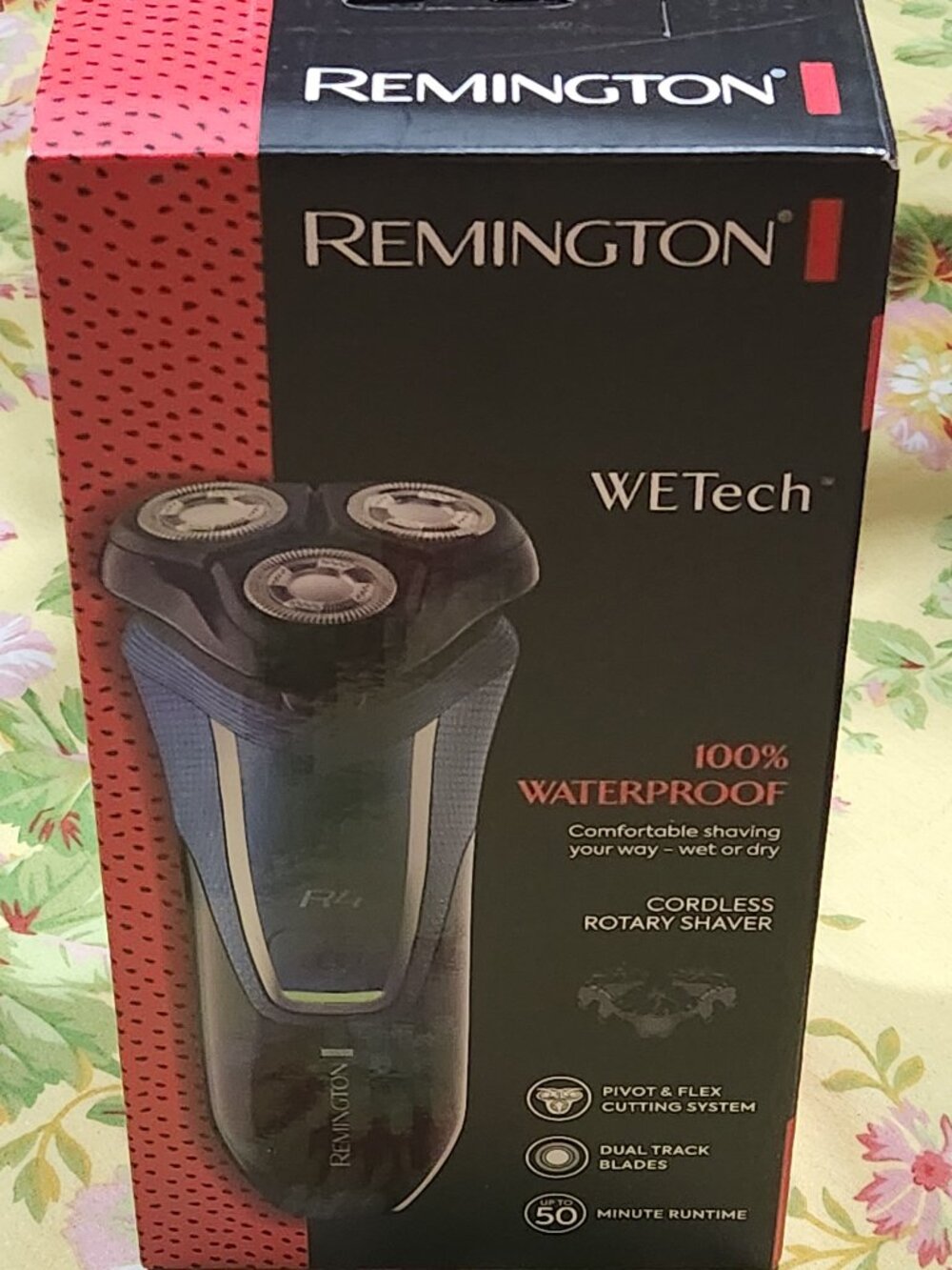 Remington WETech Waterproof Cordless Rotary Shaver New In Box